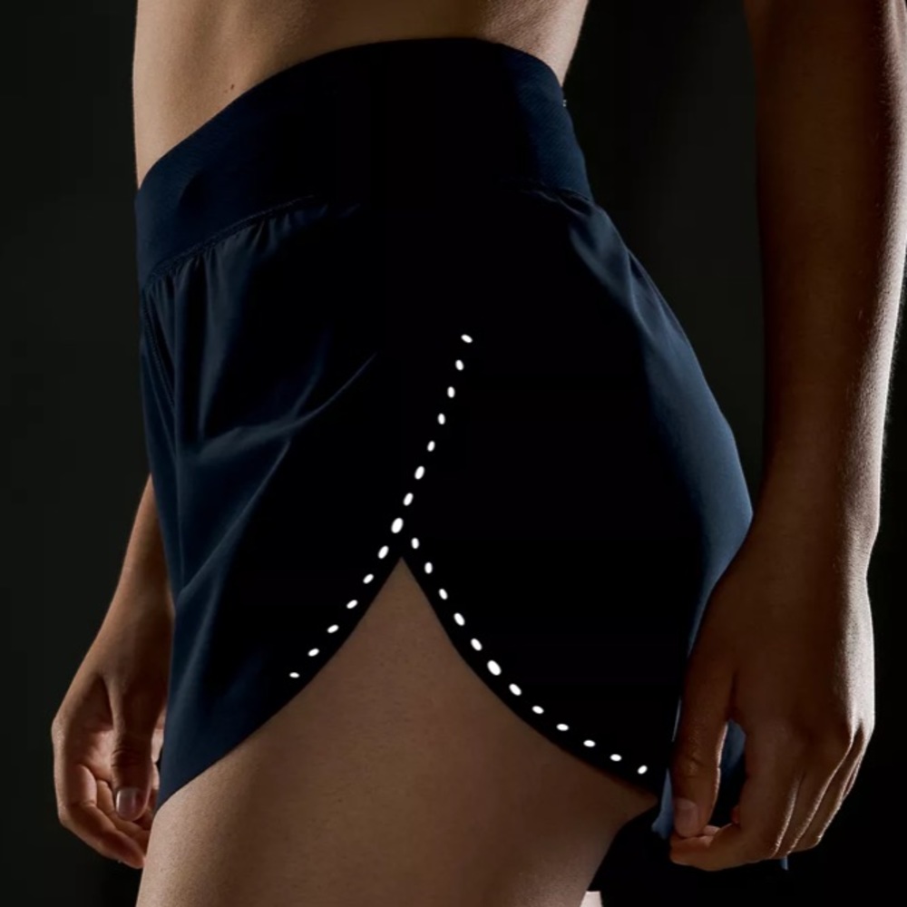 lululemon find your pace HR lined short 3” in black